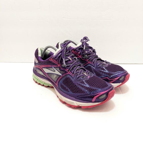 Brooks Ravenna 5 Purple Fuchsia Patina Running Sneakers Women's Size 8.5 - Picture 2 of 11